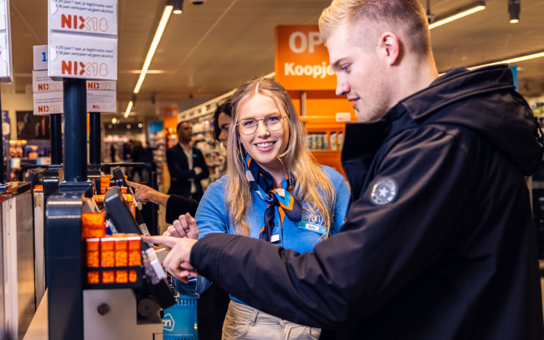 Servicemedewerker Zelfscan